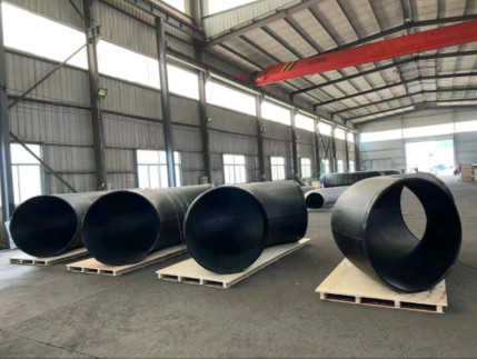 Dàn ống ASTM 90 độ Khuỷu tay Sch80 Phụ kiện ống thép carbon trong kho