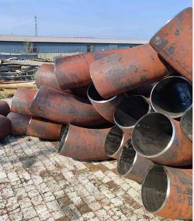 Khuỷu tay uốn ống thép carbon với xử lý nhiệt, v.v.