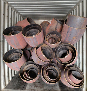 Khuỷu tay bằng thép carbon liền mạch tiêu chuẩn JIS cho ứng dụng khí đốt